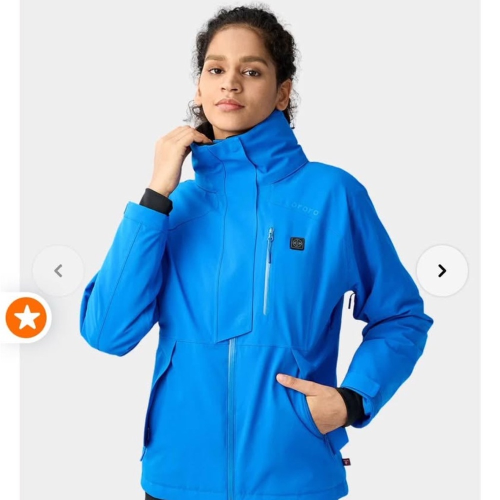 Women’s Heated Waterproof Ski Jacket